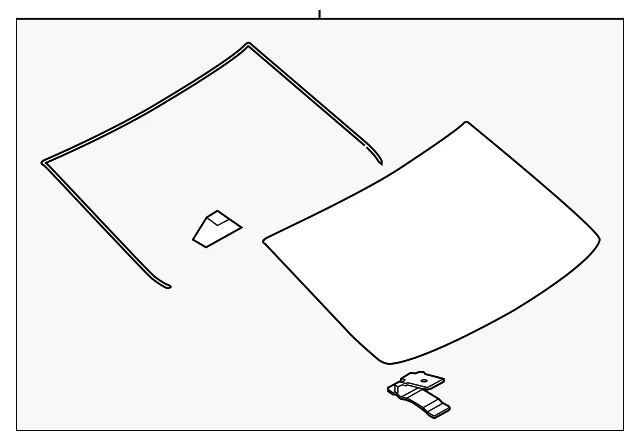 Back Glass - Mazda (gbef63930)