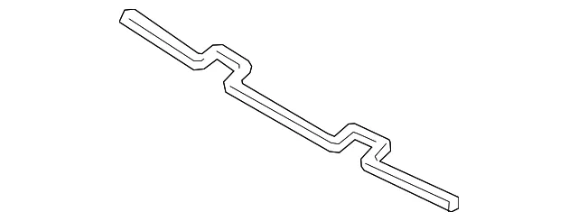 Radiator Support Air Deflector Seal - Mazda (gbfn502g1)
