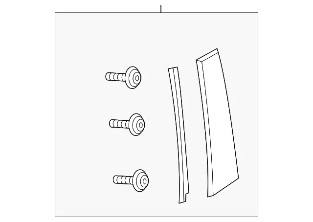Door Applique - Mazda (gbft50m30)
