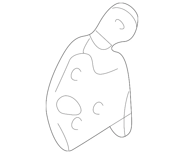 Door Hinge - Mazda (gd7a58210)