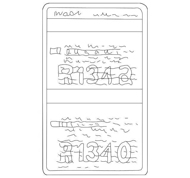 A/C System Information Label - Mazda (gd7a61439)
