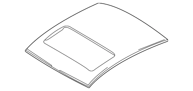 Roof Panel - Mazda (gd7b70600)
