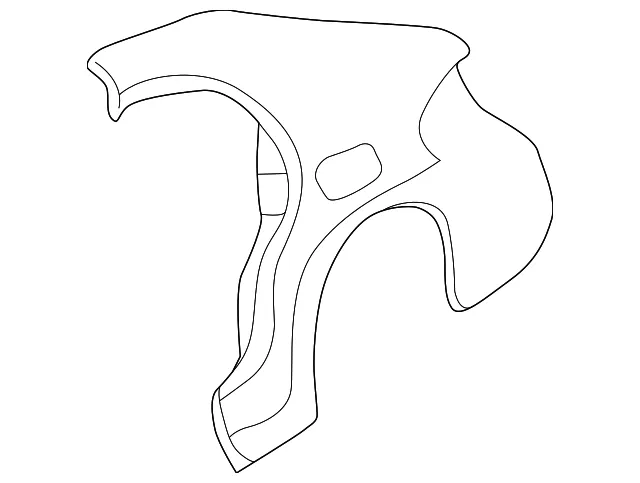 Quarter Panel - Mazda (gdya70400)