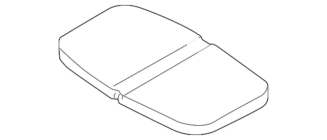 Roof Insulator - Mazda (ge4v68021)