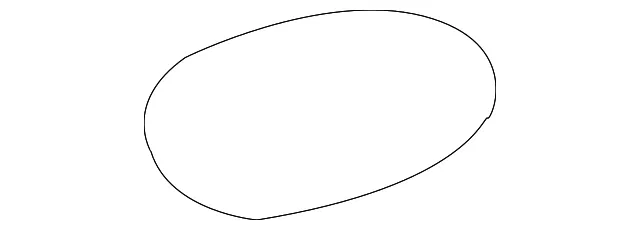 Engine Cover Emblem - Mazda (ge5b51731)