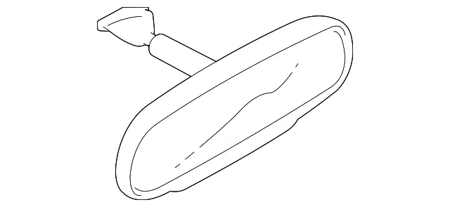 Interior Rear View Mirror - Mazda (geg169220)