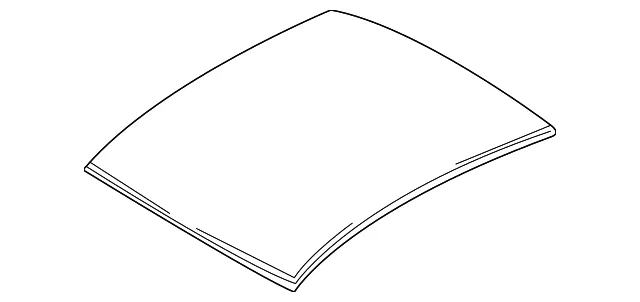 Roof Panel - Mazda (gg2a70600)