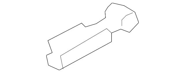 Folding Seat Latch Release Handle - Mazda (ghk188829)