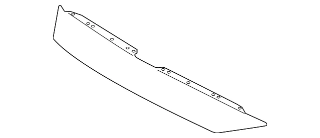 Grille Molding - Mazda (ghp950033c12)