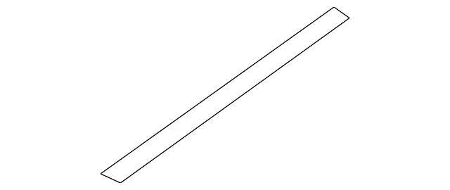 Spoiler Side Seal - Mazda (gj6a51972)