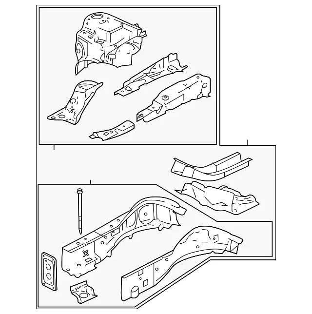 Apron Assembly - Mazda (gj6a53210p)