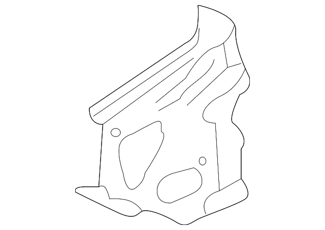 Fender Reinforcement Bar - Mazda (gj6a53283)