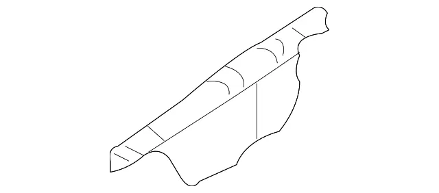 Fender Apron Reinforcement - Mazda (gj6a54227)
