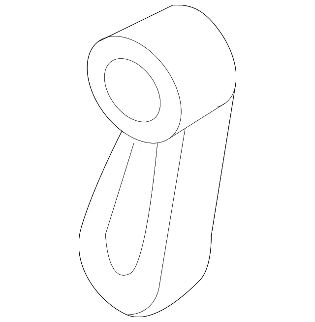 HVAC Mode Door Lever Link - Mazda (gj6a61b20)
