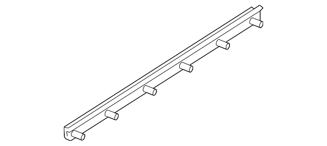 Door Window Belt Weatherstrip - Mazda (gj6a72821b)