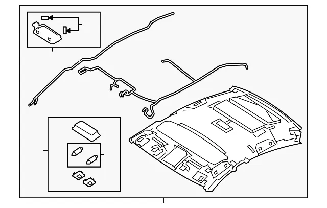 Headliner - Mazda (gjs26803ze75)