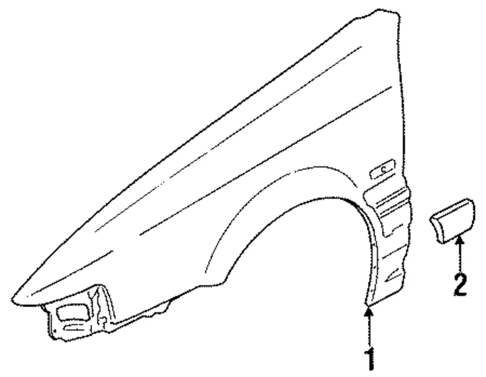 Fender - Mazda (gjy752210a)