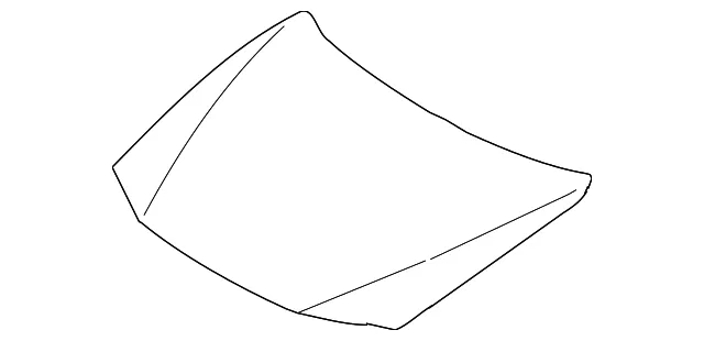 Hood Panel - Mazda (gk2a52310d)