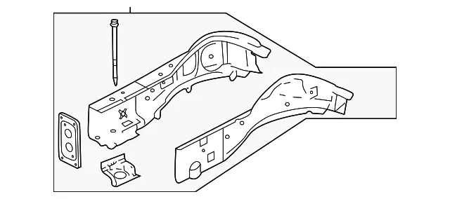 Fender Rail - Mazda (gk2a5331xg)