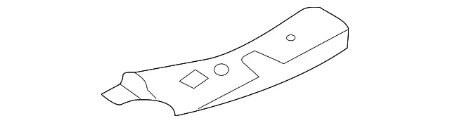 Fender Apron Reinforcement - Mazda (gk2a5415x)