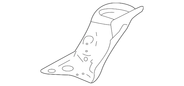 Fender Apron Extension - Mazda (gk2a54220a)