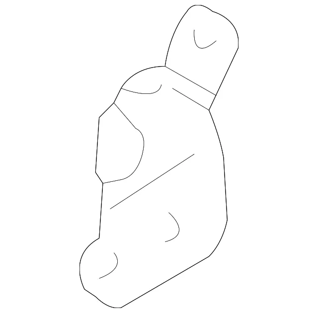 Door Hinge - Mazda (gk2a58210b)