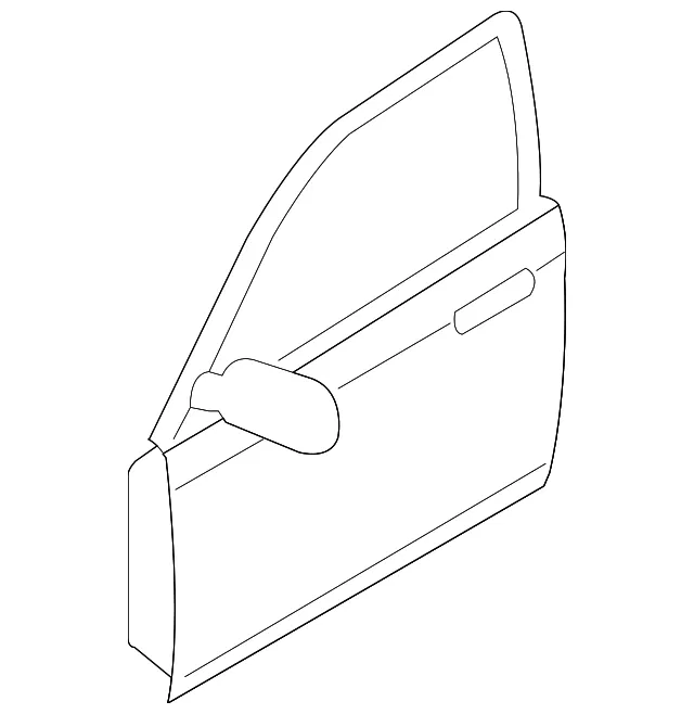 Door Shell - Mazda (gk2c58020h)