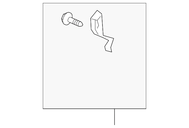 HVAC Blend Door Link - Mazda (gk3j61b20)