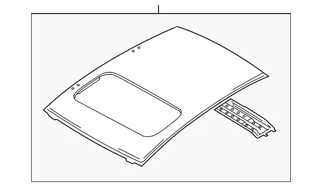 Roof Assembly - Mazda (gkyc70600c)