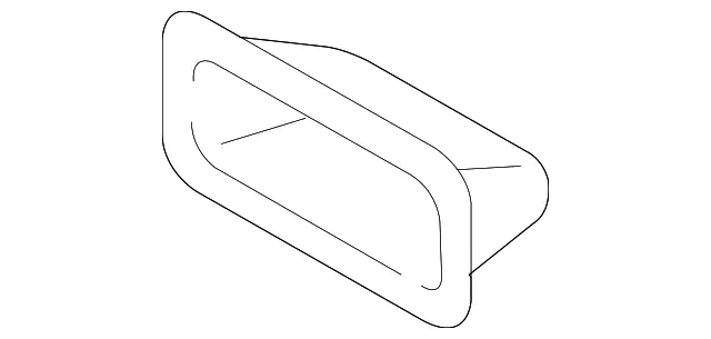 Deck Lid Handle - Mazda (gm9a6896680)