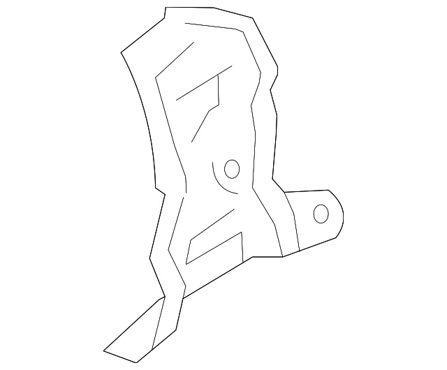 Quarter Panel Reinforcement - Mazda (gm9a71162b)