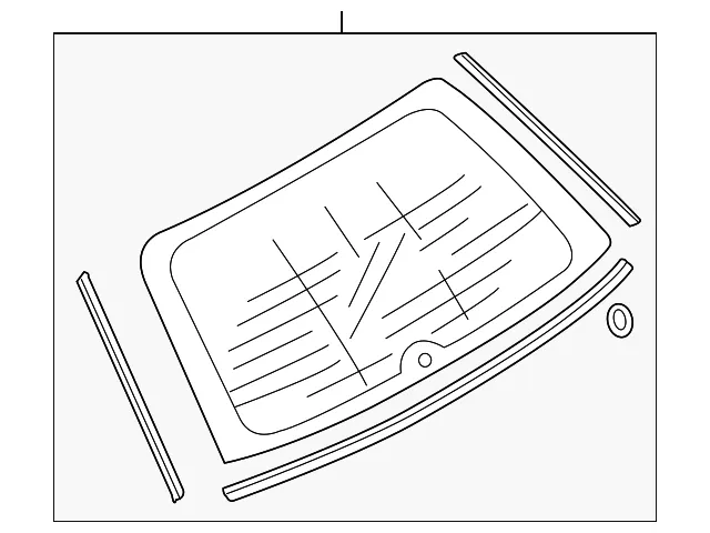 Lift-Gate Reveal Molding - Mazda (gm9f63931c)
