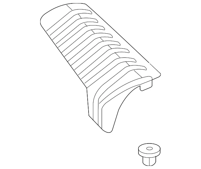 Interior Quarter Panel Trim Panel - Mazda (gm9f68260b77)