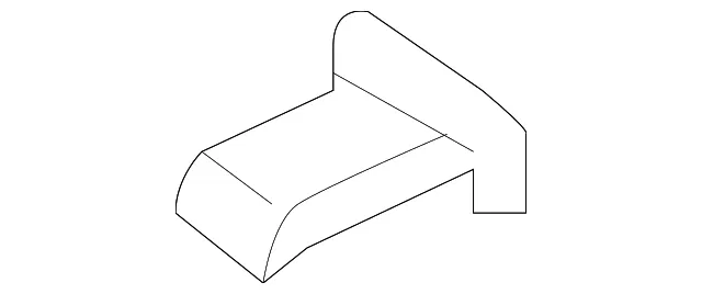 Roof Molding Cap - Mazda (gm9m509h2)