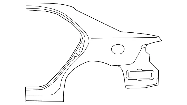 Quarter Panel - Mazda (gmya70410)