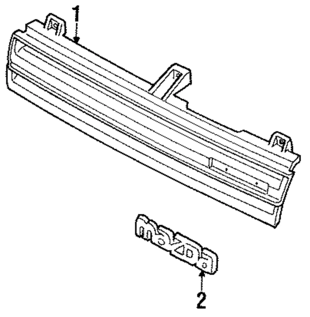 Grille - Mazda (gn5150710a)