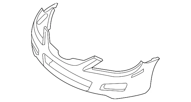 Bumper Cover - Mazda (gp9a50031fbb)