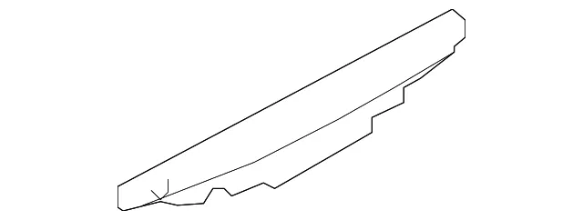 Bumper Cover Spacer Panel - Mazda (gp9a50311b)