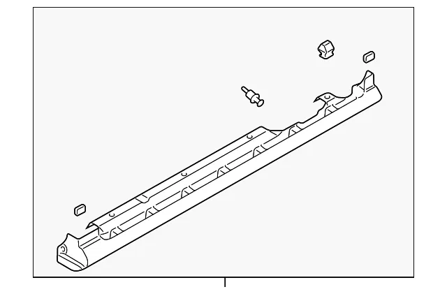 Rocker Panel Guard - Mazda (gp9a51p50f64)