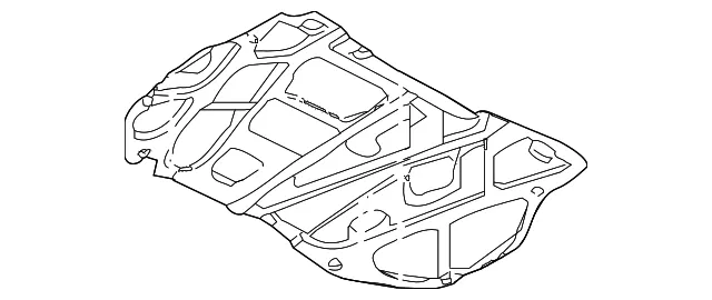 Hood Insulation Pad - Mazda (gp9a56681)