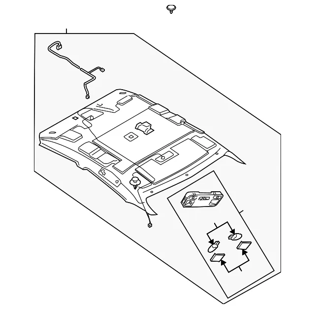 Headliner - Mazda (gp9a68030l77)