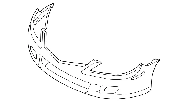 Bumper Cover - Mazda (gpya50031abb)