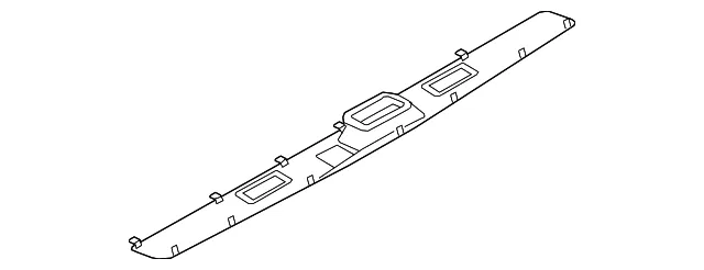 Deck Lid Molding - Mazda (grg150858)