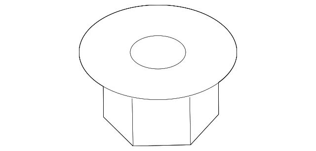 Splash Shield Nut - Mazda (grt656375)