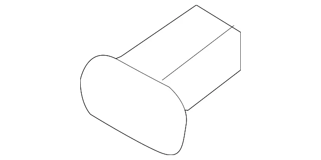 Roof Molding Cap - Mazda (gs3l509h1)