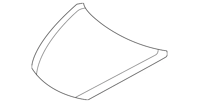 Hood Panel - Mazda (gs3l52310sp)