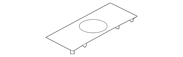 Speaker Grille - Mazda (gs3l55531a02)