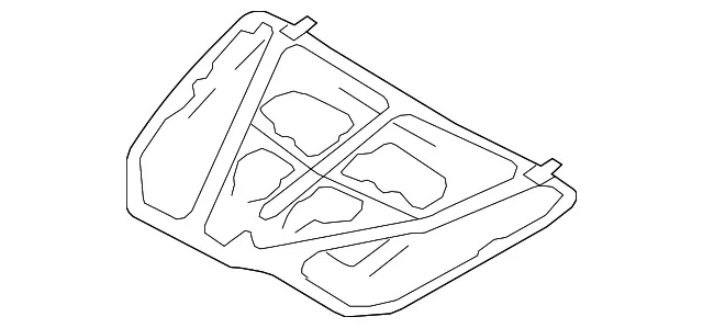 Hood Insulation Pad - Mazda (gs3l56681)