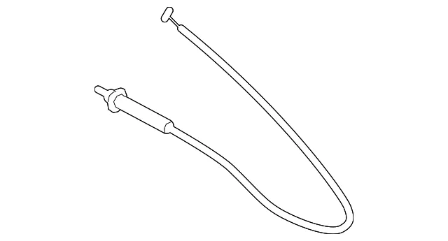Fuel Filler Door Release Cable - Mazda (gs3l56890b)