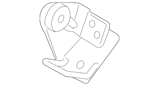 Seat Hinge - Mazda (gs3l57560)